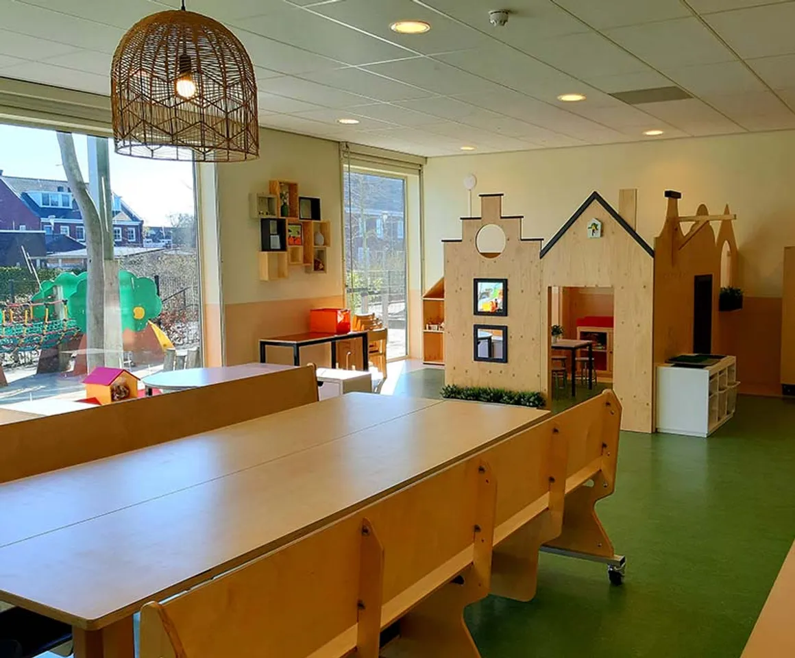 Groepsruimte bij Peuteropvang Werkhoven Dozijntje van kinderopvang Kind&co ludens