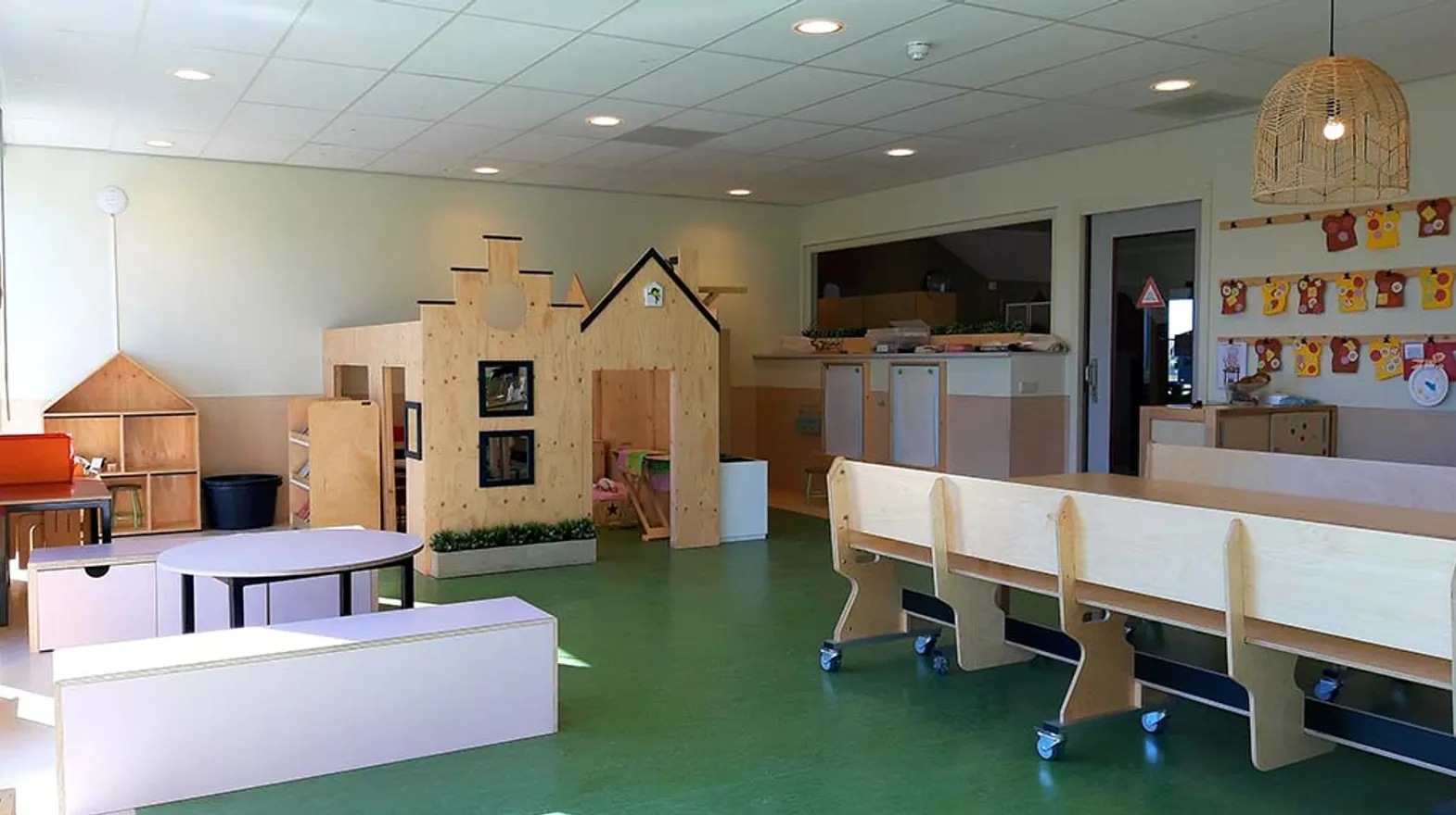 Groepsruimte bij Peuteropvang Werkhoven Dozijntje van kinderopvang Kind&co ludens