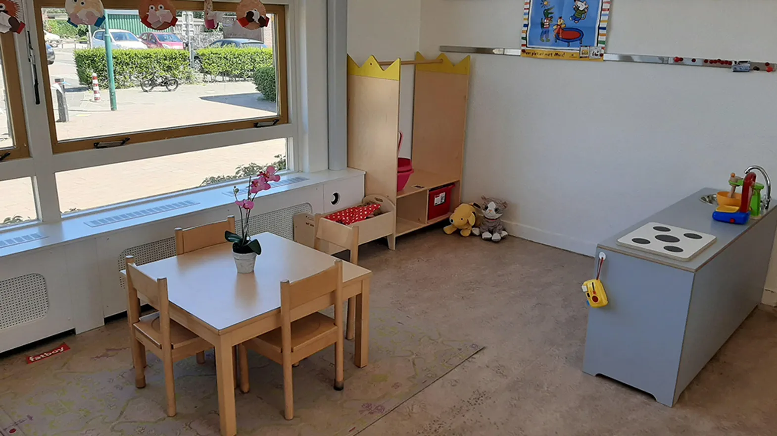 Groepsruimte bij BSO Zegveld van kinderopvang Kind&co ludens