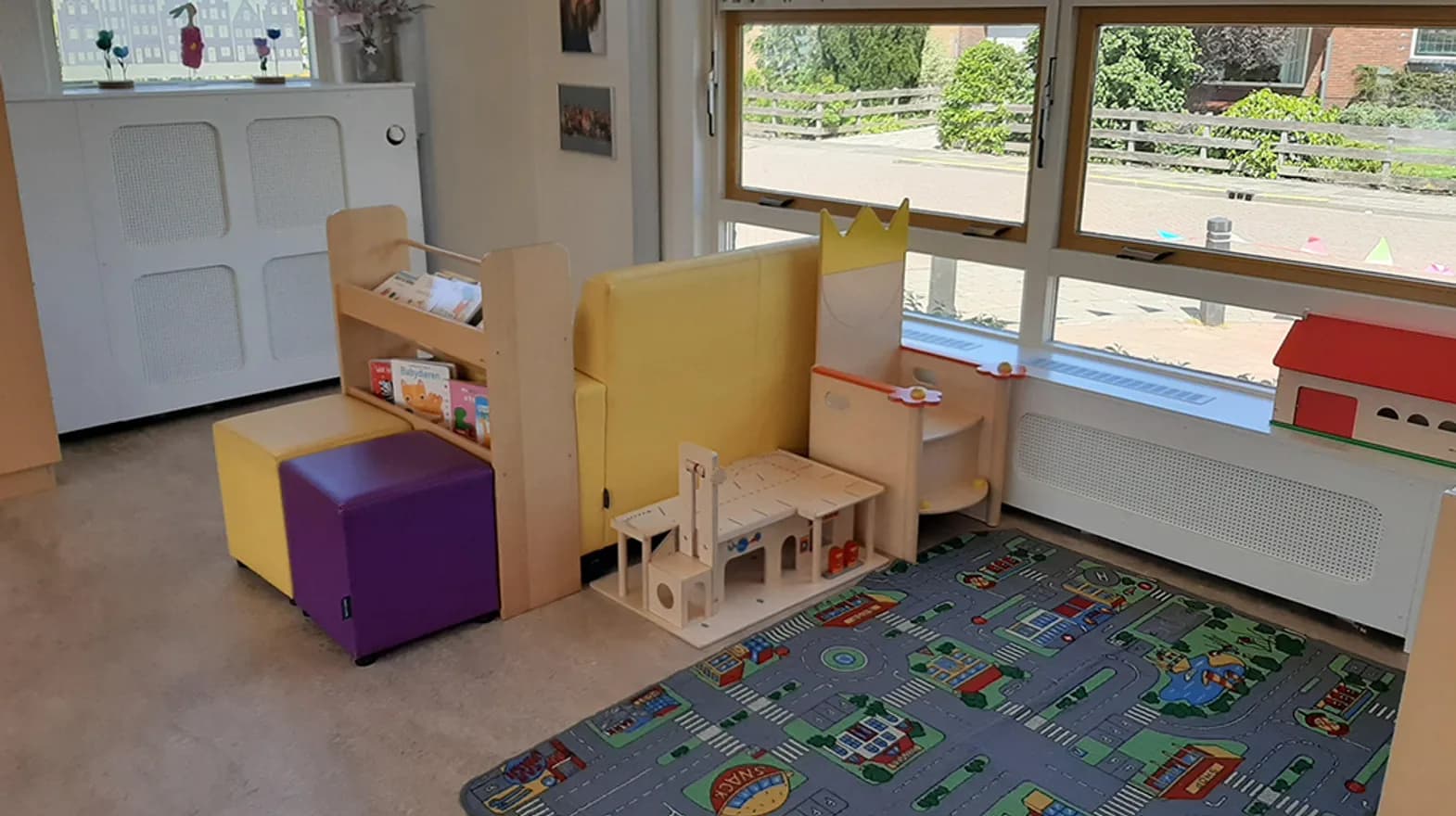 Groepsruimte bij BSO Zegveld van kinderopvang Kind&co ludens